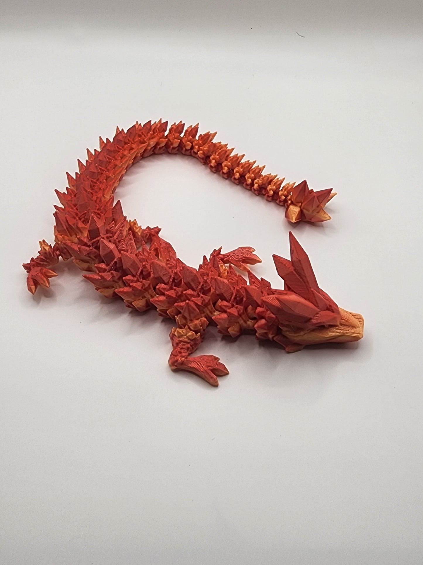 3D Printed Medium Crystal Dragon