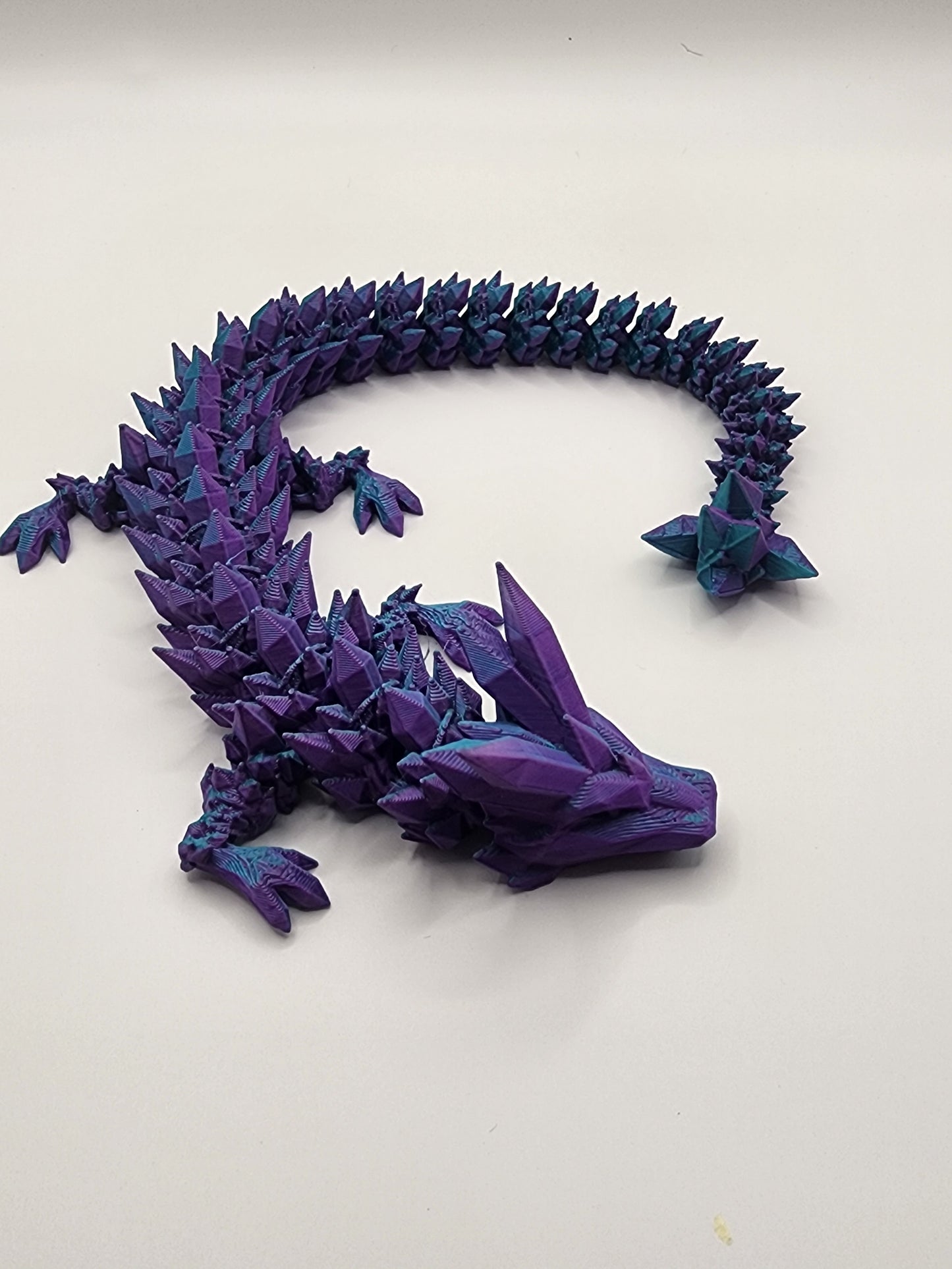 3D Printed Medium Crystal Dragon