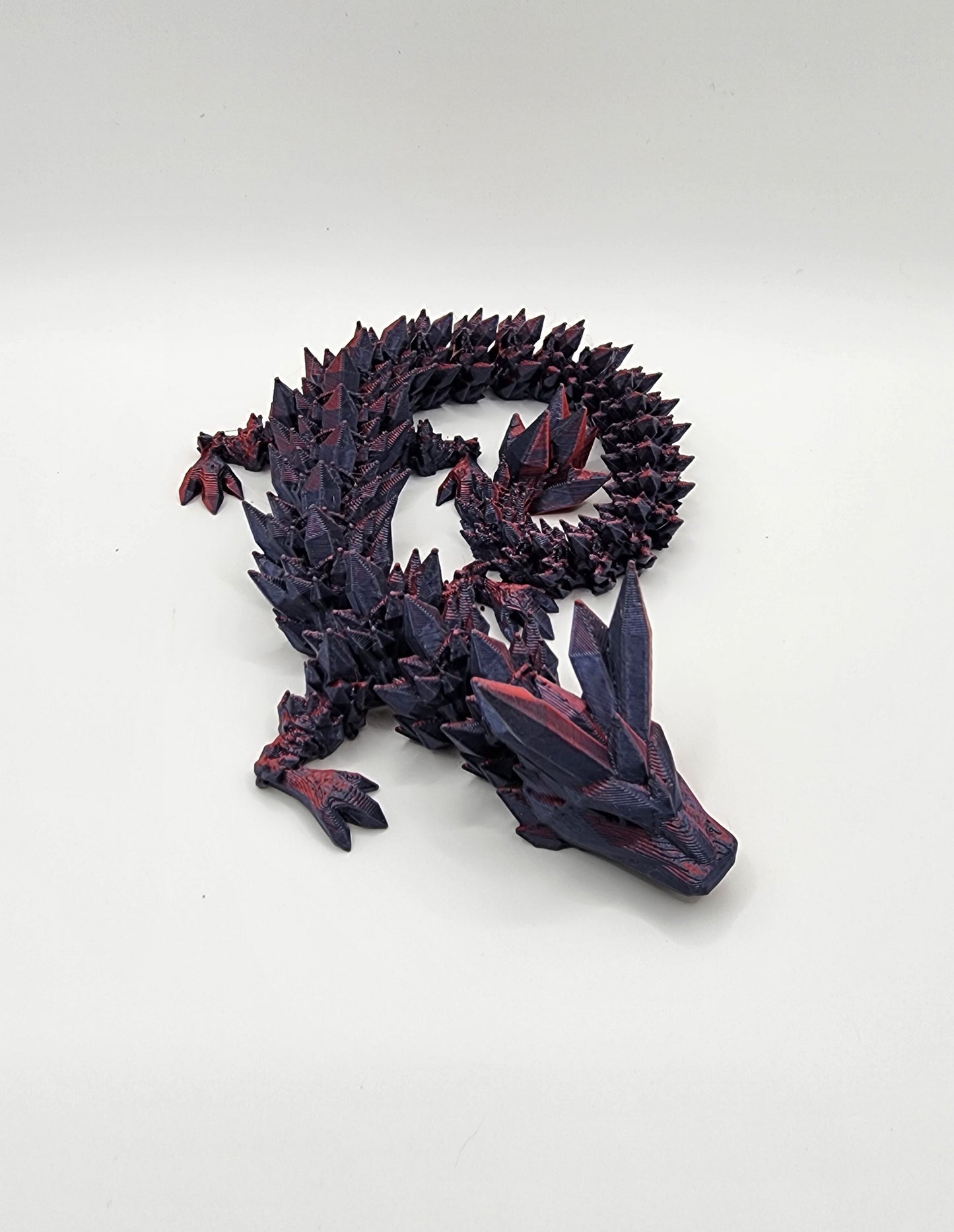 3D Printed Medium Crystal Dragon