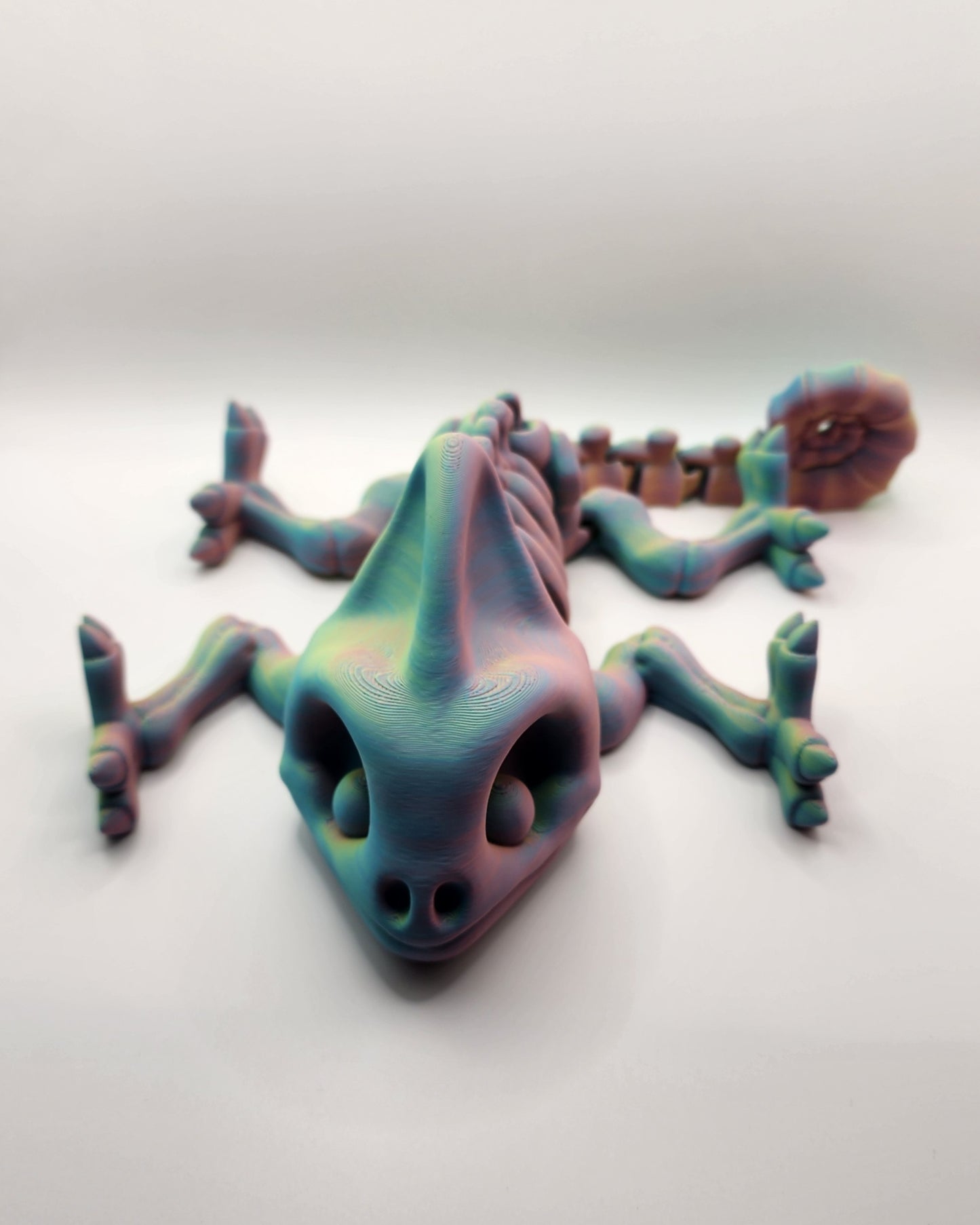 3D Printed Skeleton Chameleon