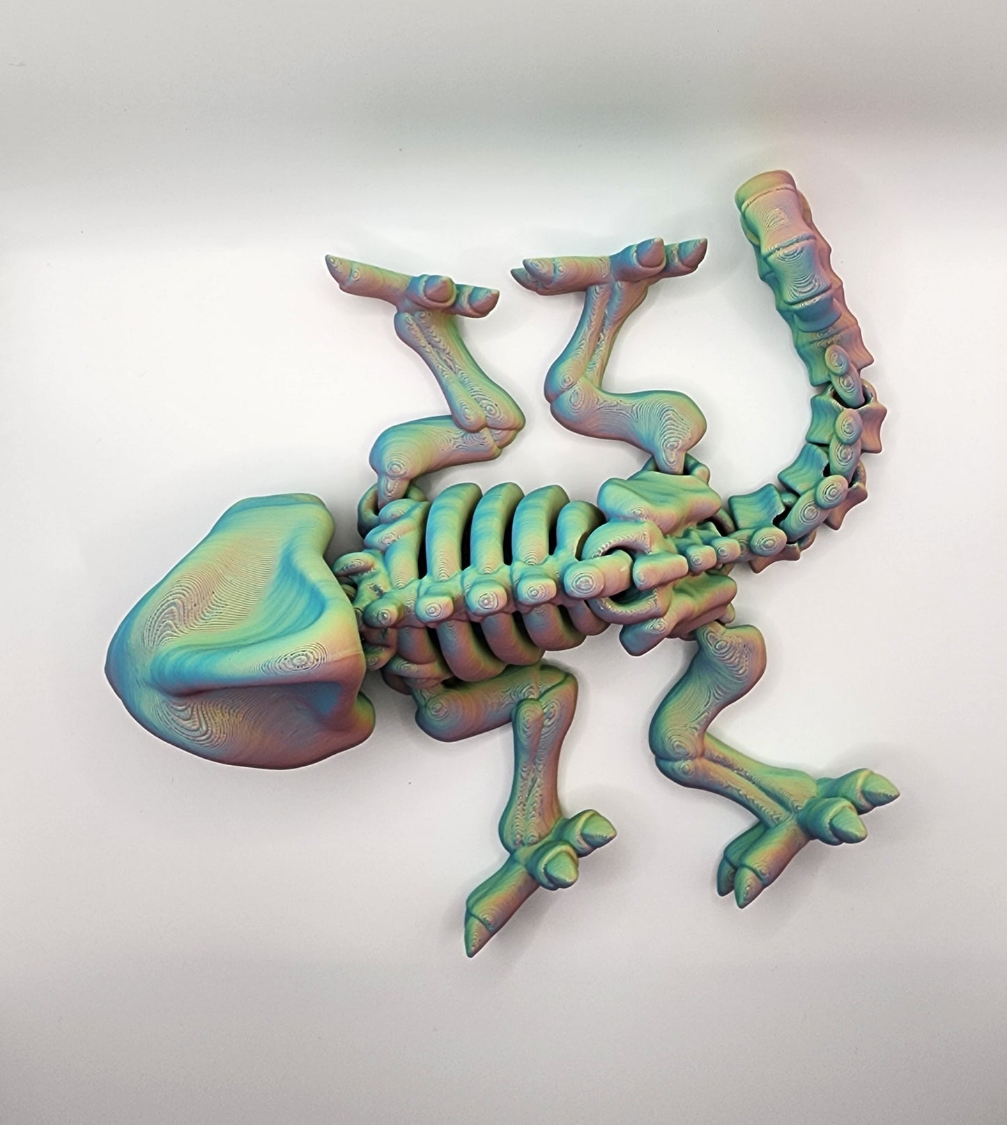 3D Printed Skeleton Chameleon