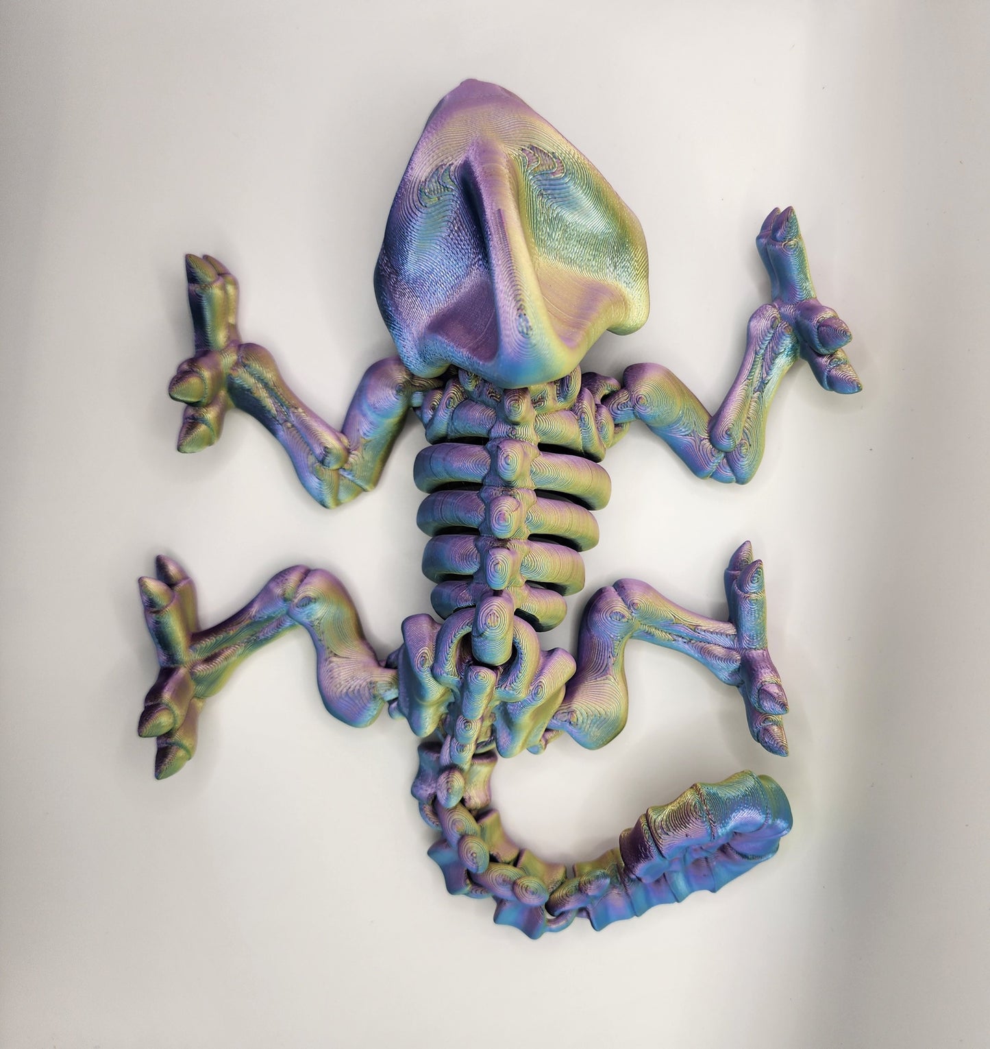 3D Printed Skeleton Chameleon
