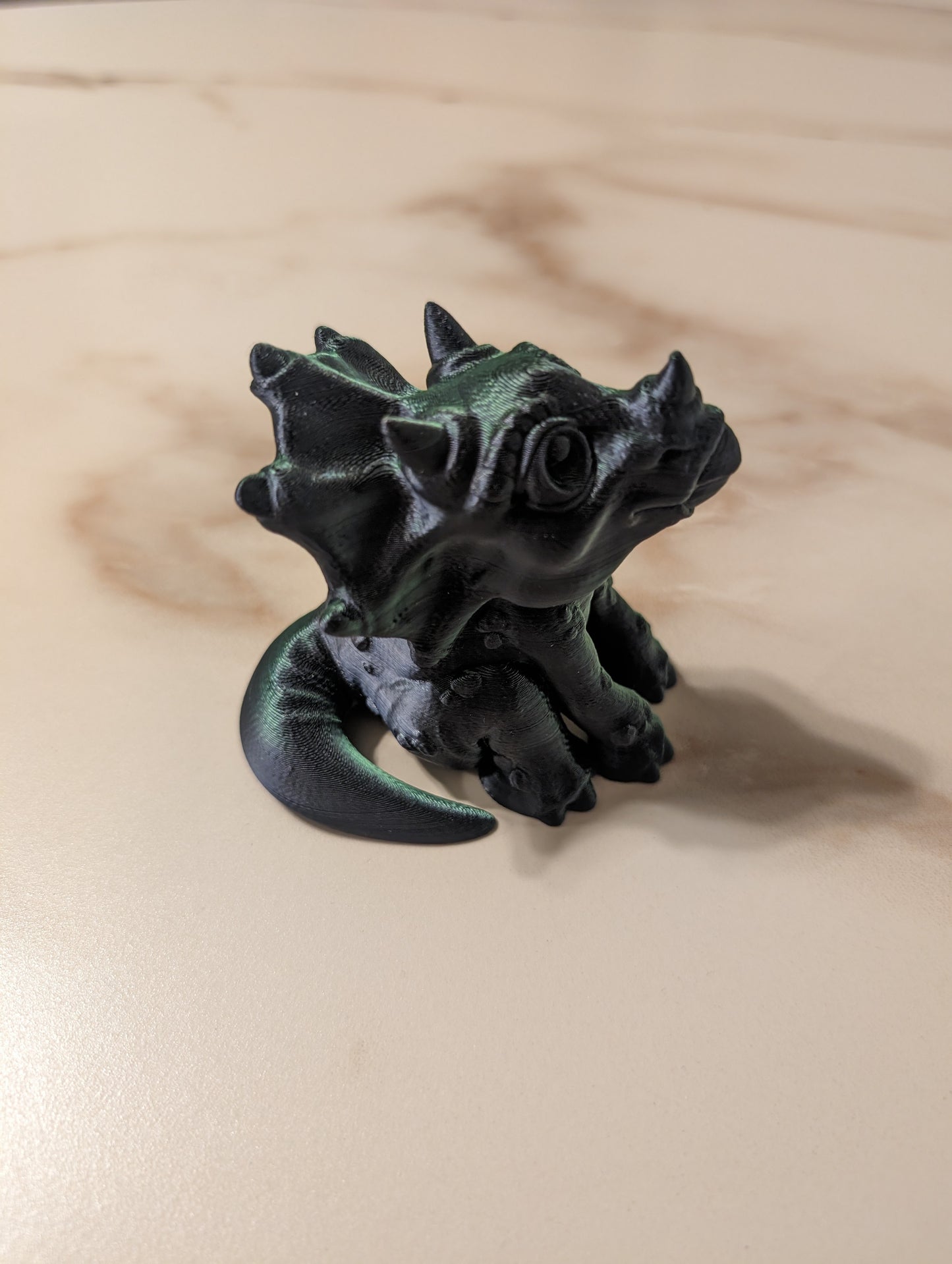 3D Printed Triceratops Figure