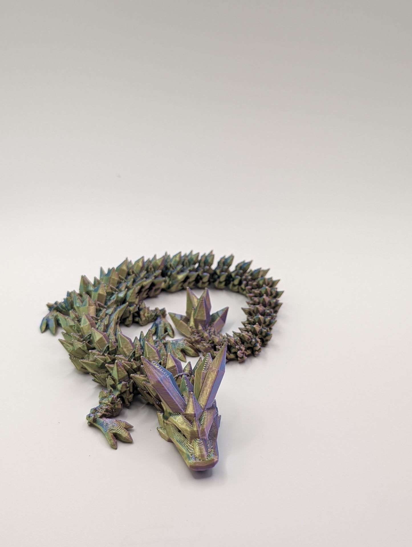 3D Printed Medium Crystal Dragon