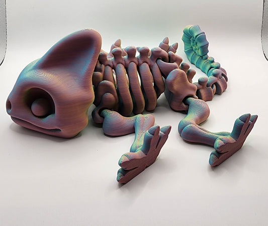 3D Printed Skeleton Chameleon