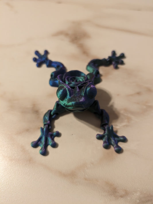 3D Printed Rose Frog